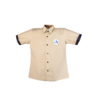 This Beige Shirt Boys is a standard part of the boys' uniform at VVS English.