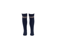 These Navy Blue Beige Strip Socks are likely part of the uniform at VVS English.