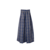 This Navy Blue Check D Skirt is a stylish and practical garment, likely part of the uniform for girls at VVS English. The navy blue check pattern offers a classic and timeless look suitable for a school environment. The "D" in the name likely refers to the shape or style of the skirt, perhaps indicating a flared or A-line cut. This style is generally comfortable and allows for ease of movement, making it suitable for the activities of a school day at VVS English. This Navy Blue Check D Skirt is a key component of the VVS English. uniform, contributing to a neat and uniform appearance among the female students.