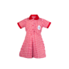 This Red Check Frok is likely part of the girls' uniform at VVS English.