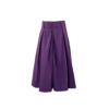 This lavender checked skirt would be a stylish addition to any VVS Marathi school uniform.