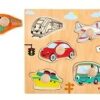 Vehicles Knob Puzzle