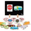 Magnetic Vehicles And Traffic Signs