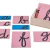 Sandpaper  Cursive Letters