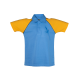 VVS English - Sky blue sleeves yellow